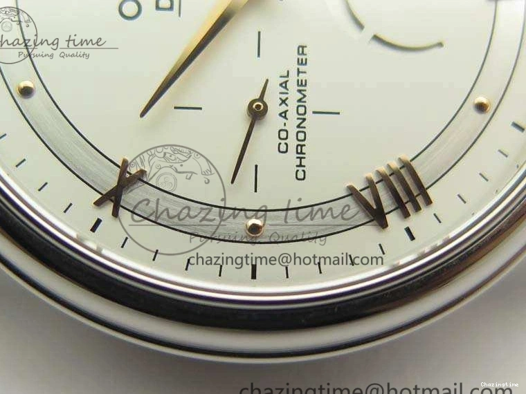 0107 De Ville Prestige Real Power Reserve SS TW 1:1 Best Edition White Dial RG Markers On Leather Strap A Thermal 8089